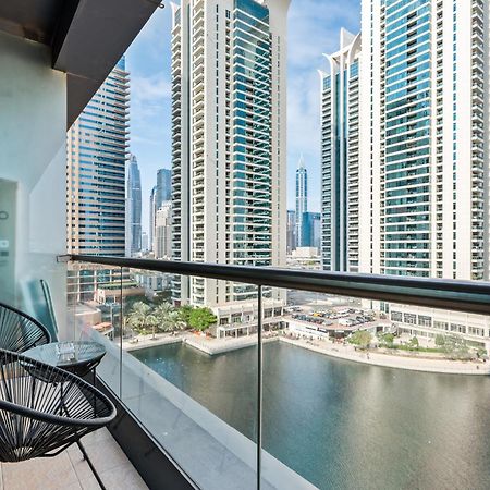 Upscale Studio Full Lake View In Goldcrest View Tower Dubai Exteriör bild